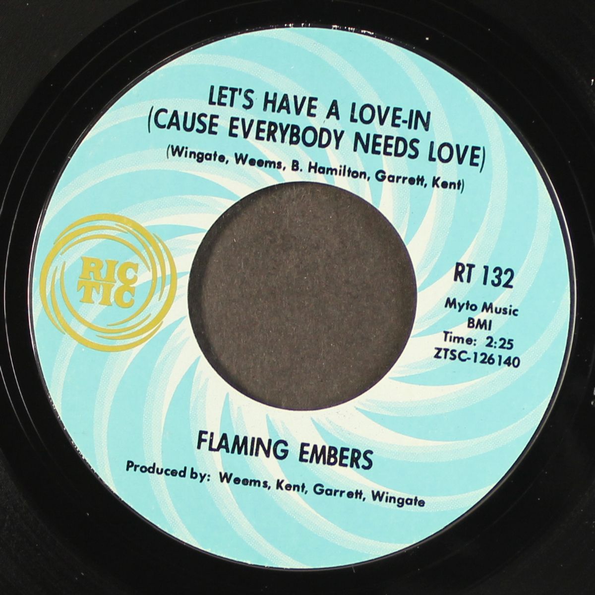 hey mama / let's have a love-in by FLAMING EMBERS