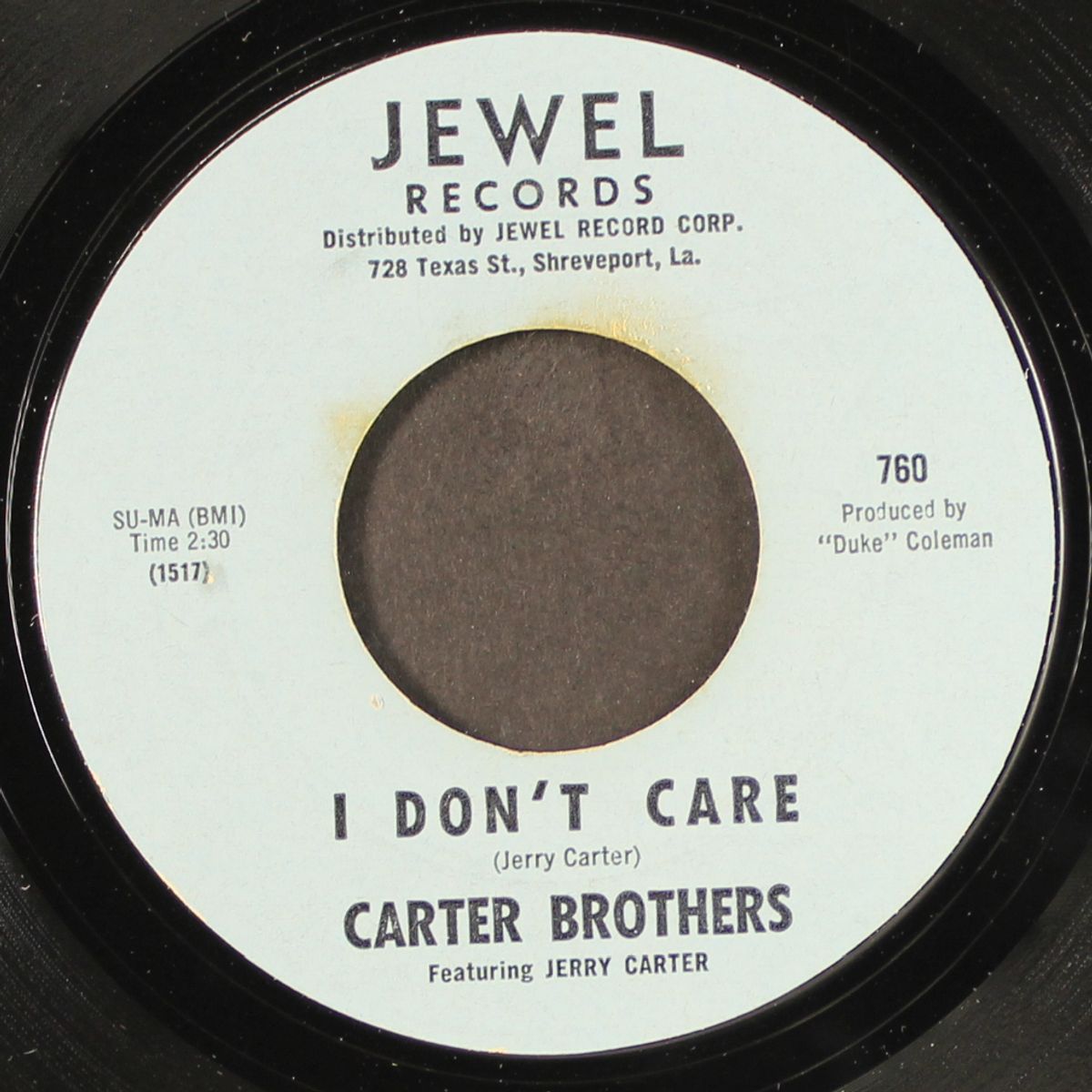 i don't care / i've been mistreated by CARTER BROTHERS