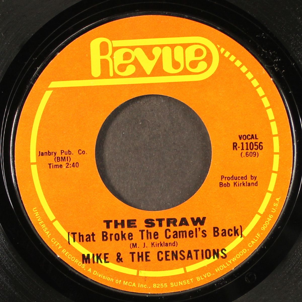 the straw (that broke the camel's back) / shopping for love by MIKE & CENSATIONS