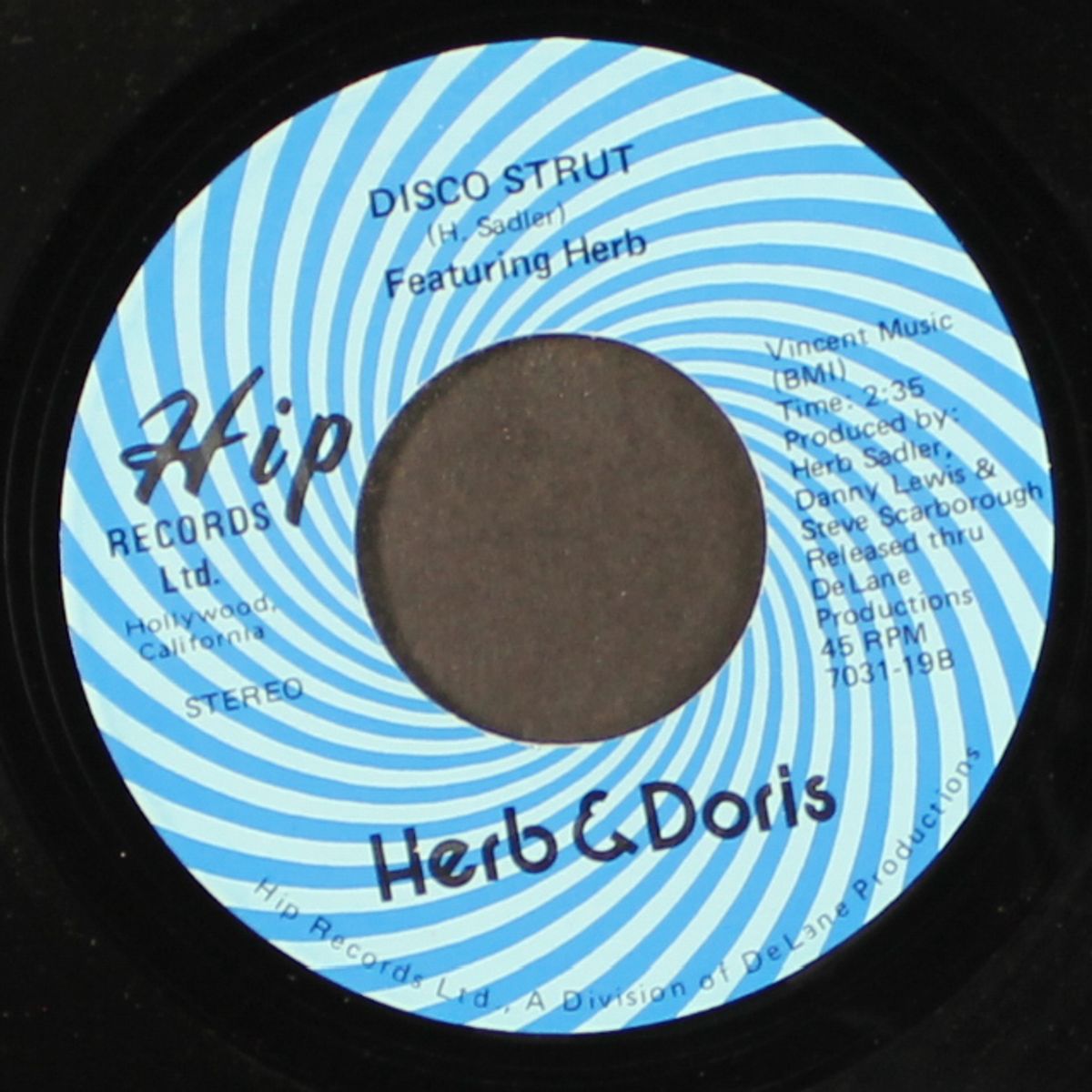 i'll be the one / disco strut by HERB & DORIS