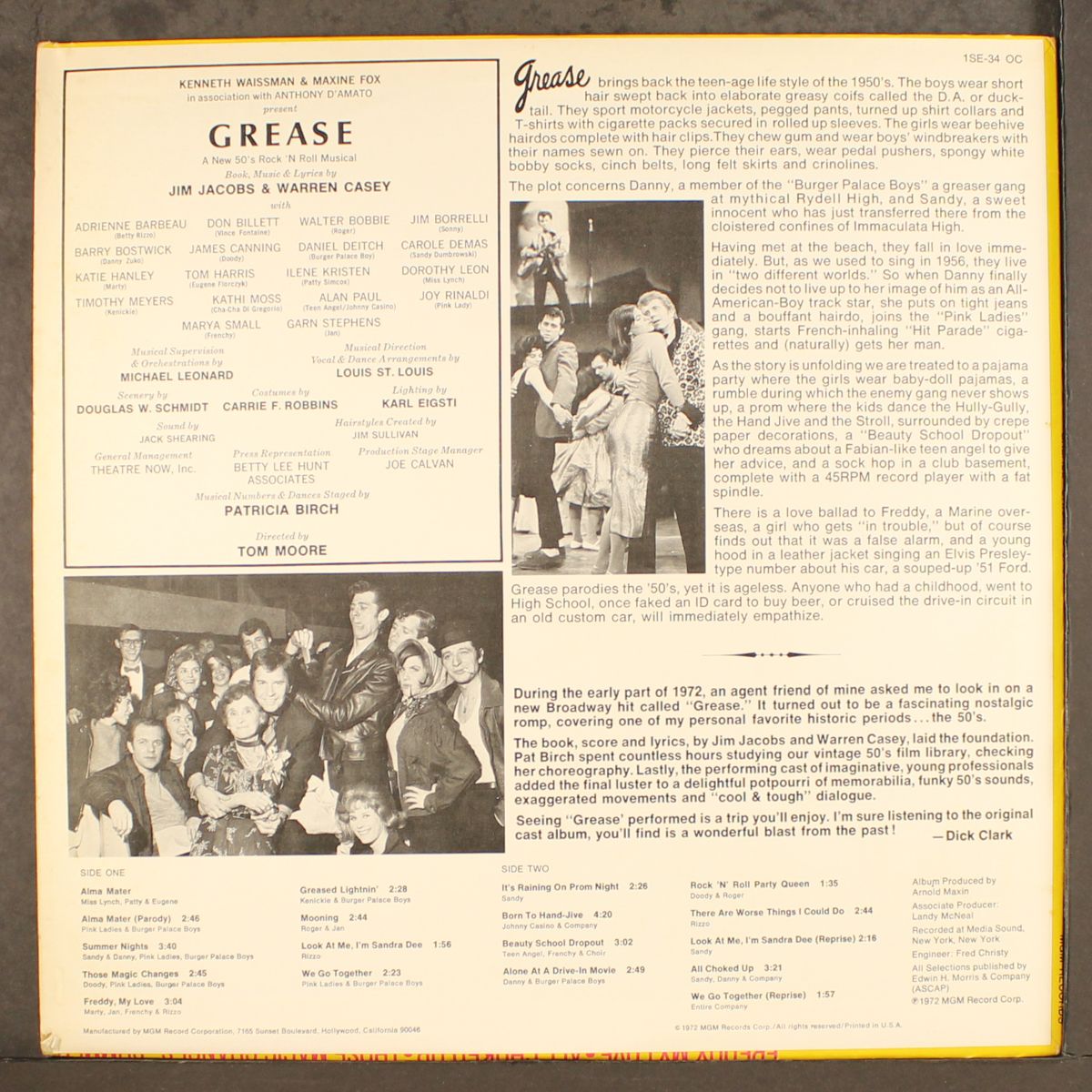 grease by ORIGINAL CAST