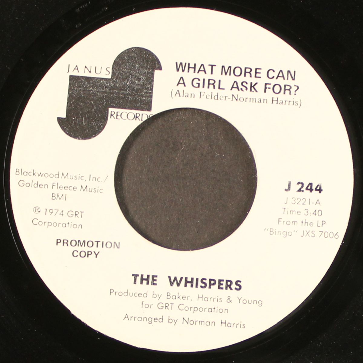 what more can a girl ask for / broken home by WHISPERS