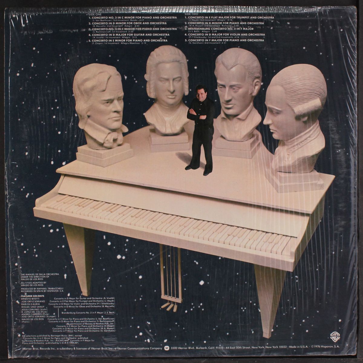 concertos for the '70's by WALDO DE LOS RIOS