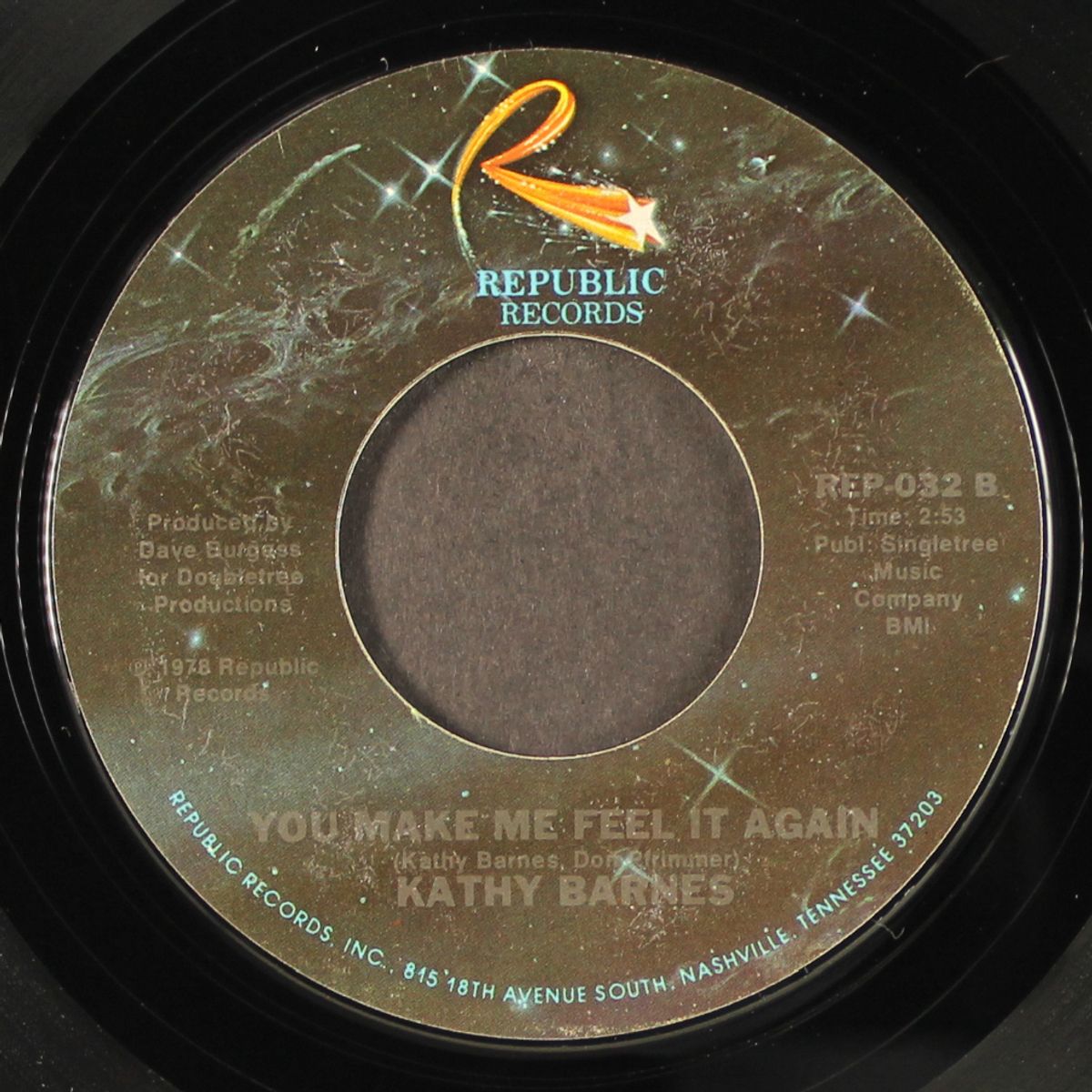 you make me feel it again / off by KATHY BARNES