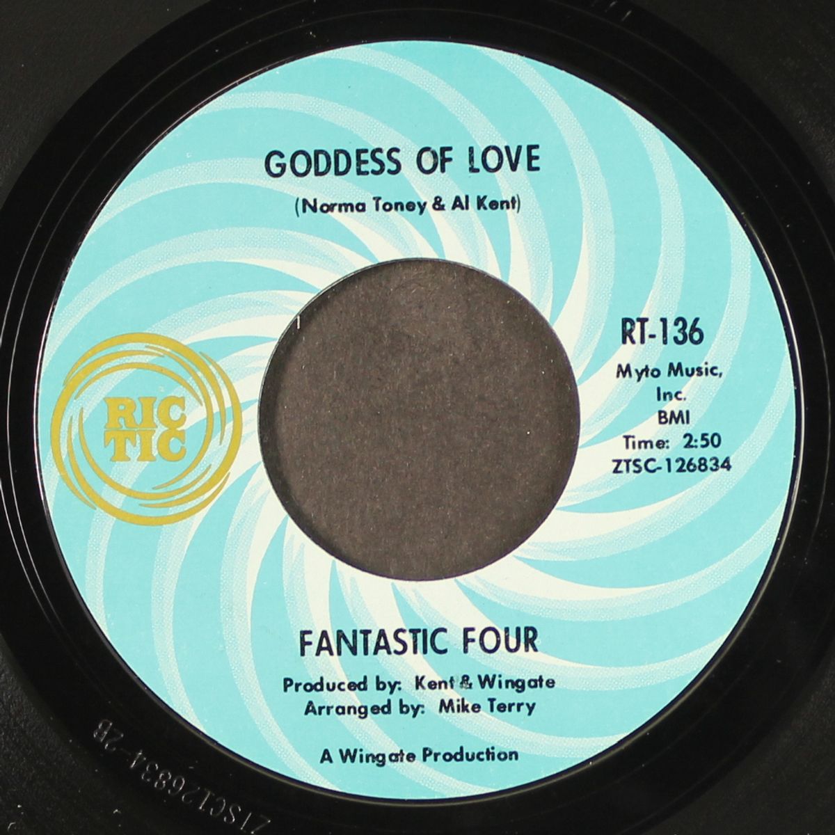 goddess of love / love is a many splendored thing by FANTASTIC FOUR