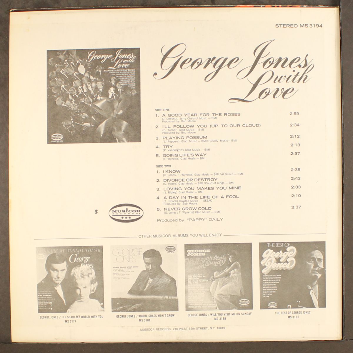 with love by GEORGE JONES