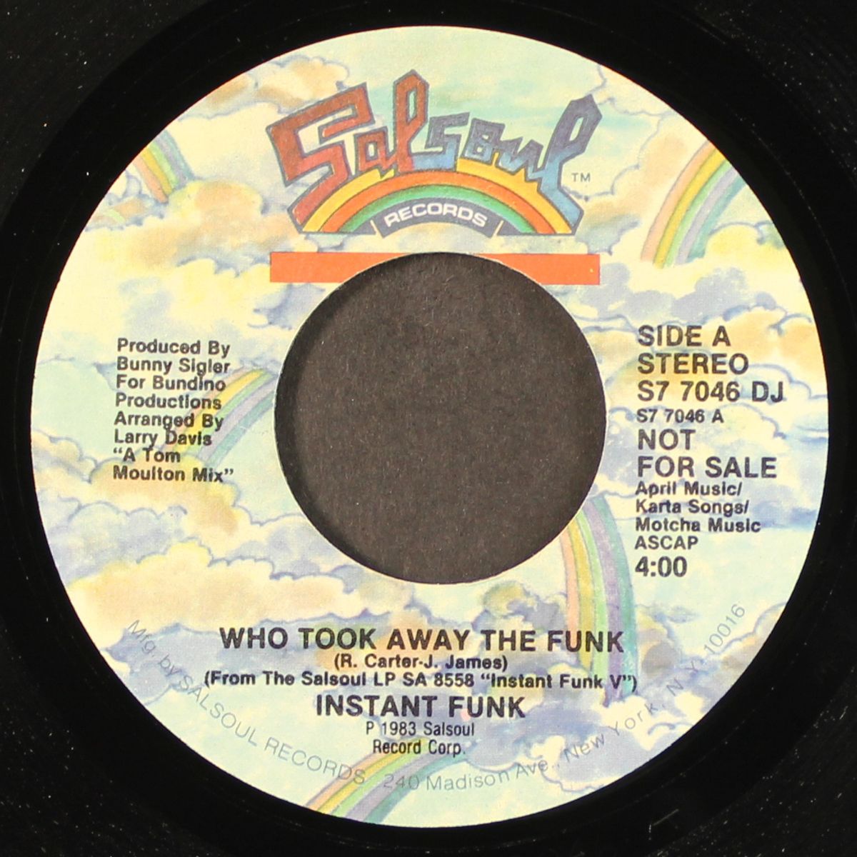 who took away the funk / mono by INSTANT FUNK