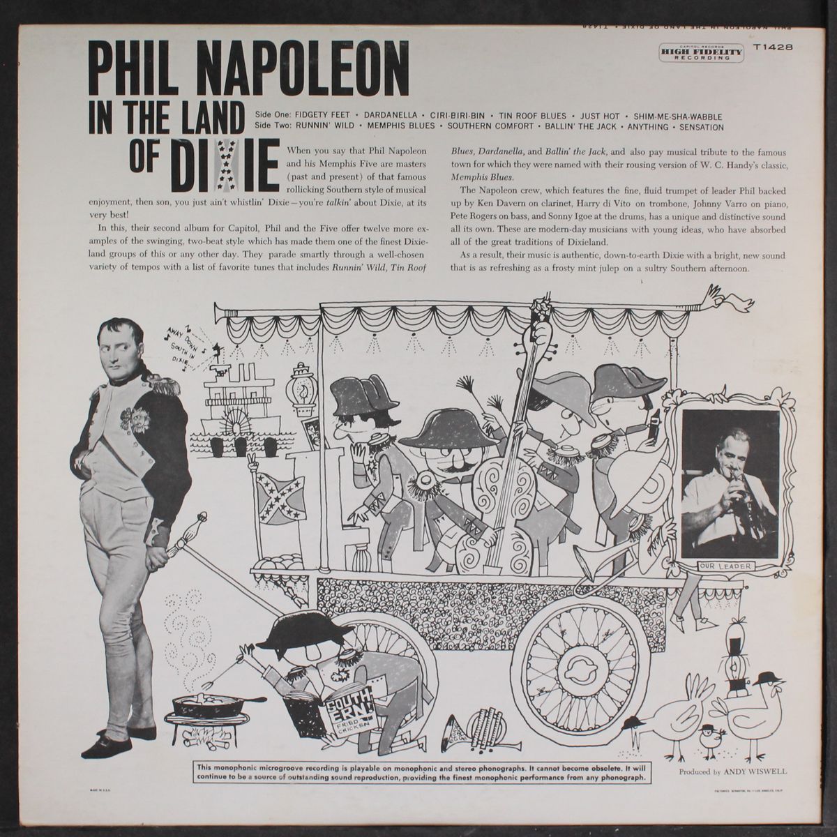 in the land of dixie by PHIL NAPOLEON
