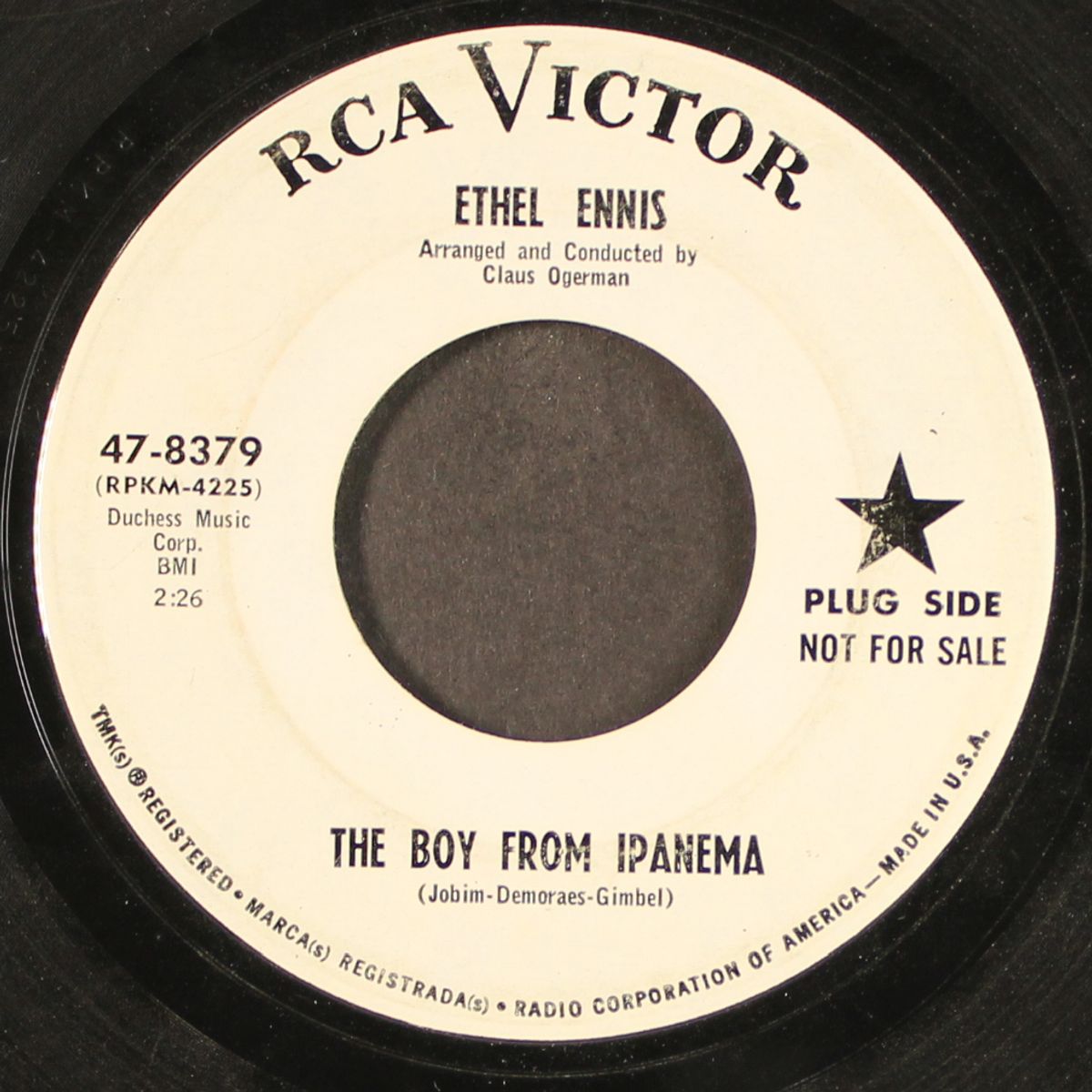 the boy from ipanema / when will the hurt be over by ETHEL ENNIS