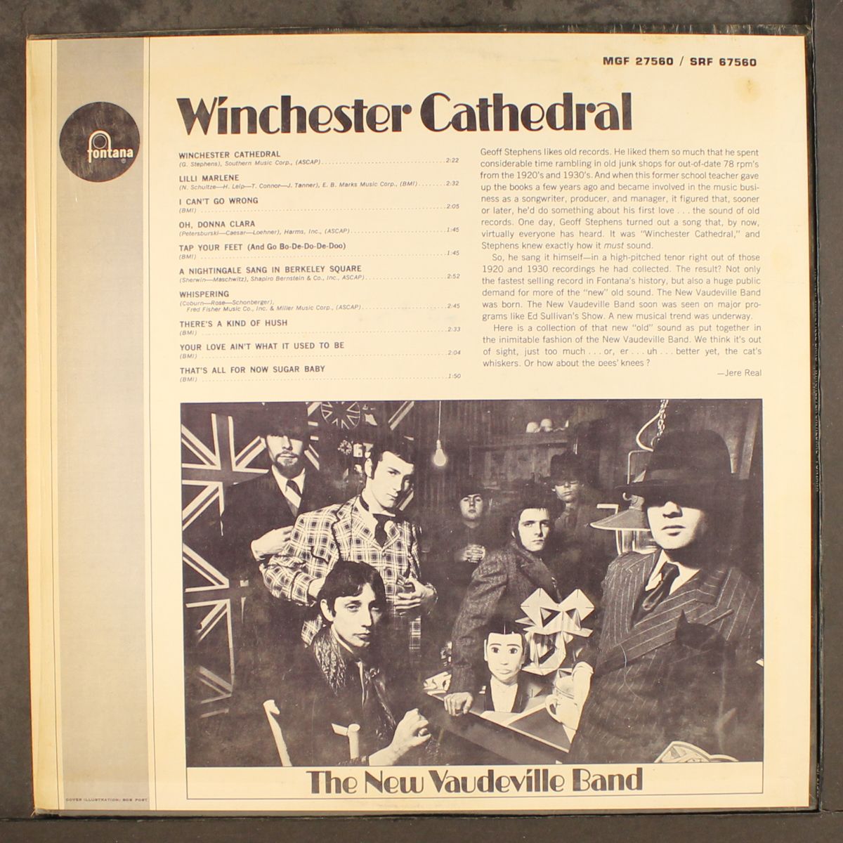 winchester cathedral by NEW VAUDEVILLE BAND