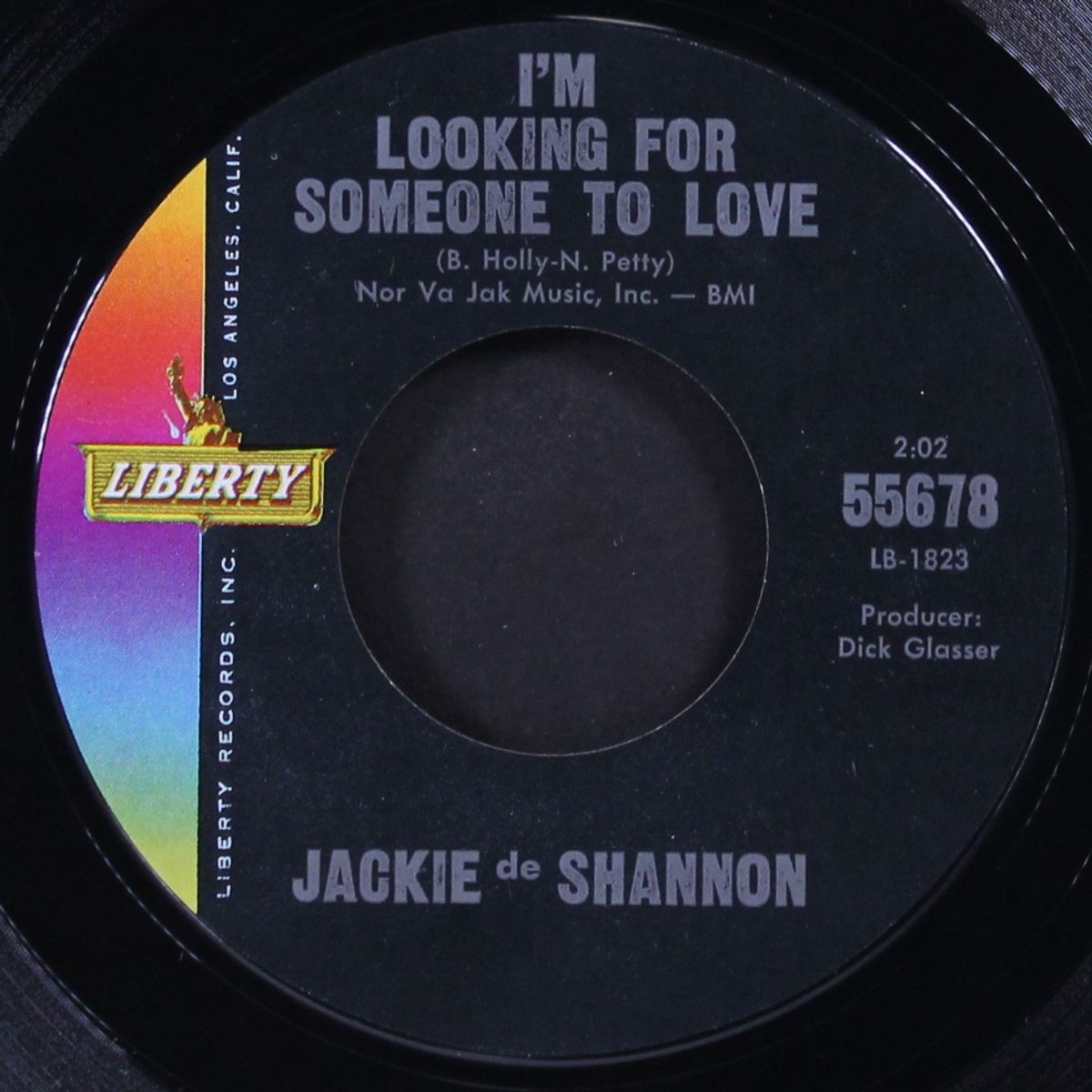 oh boy / i'm looking for someone to love by JACKIE DE SHANNON