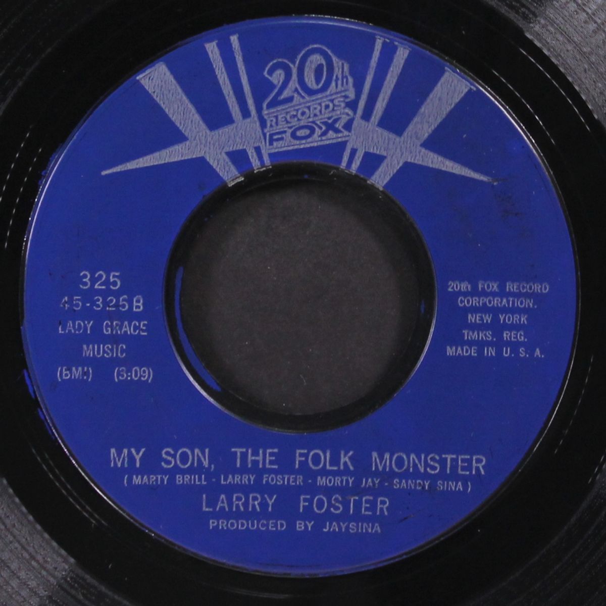 my son, the folk monster by LARRY FOSTER