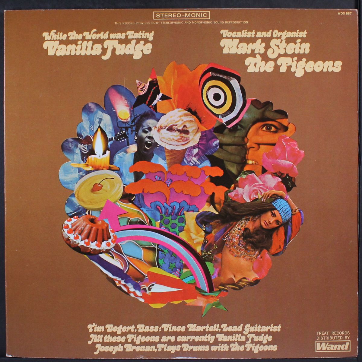while the world was eating vanilla fudge by MARK STEIN & PIGEONS (VANILLA FUDGE)