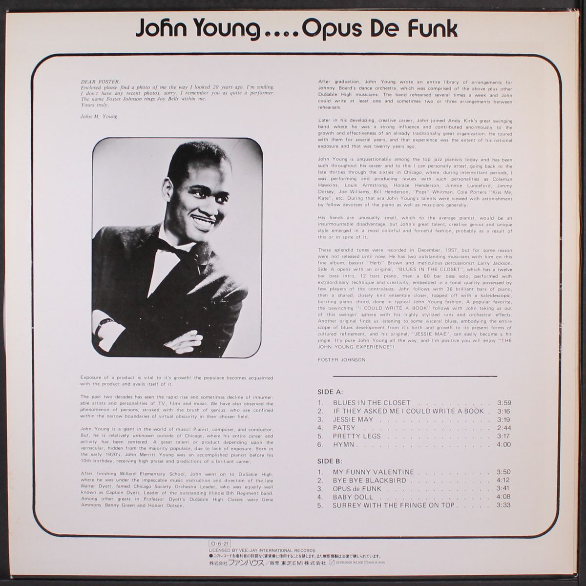 opus de funk by JOHN YOUNG