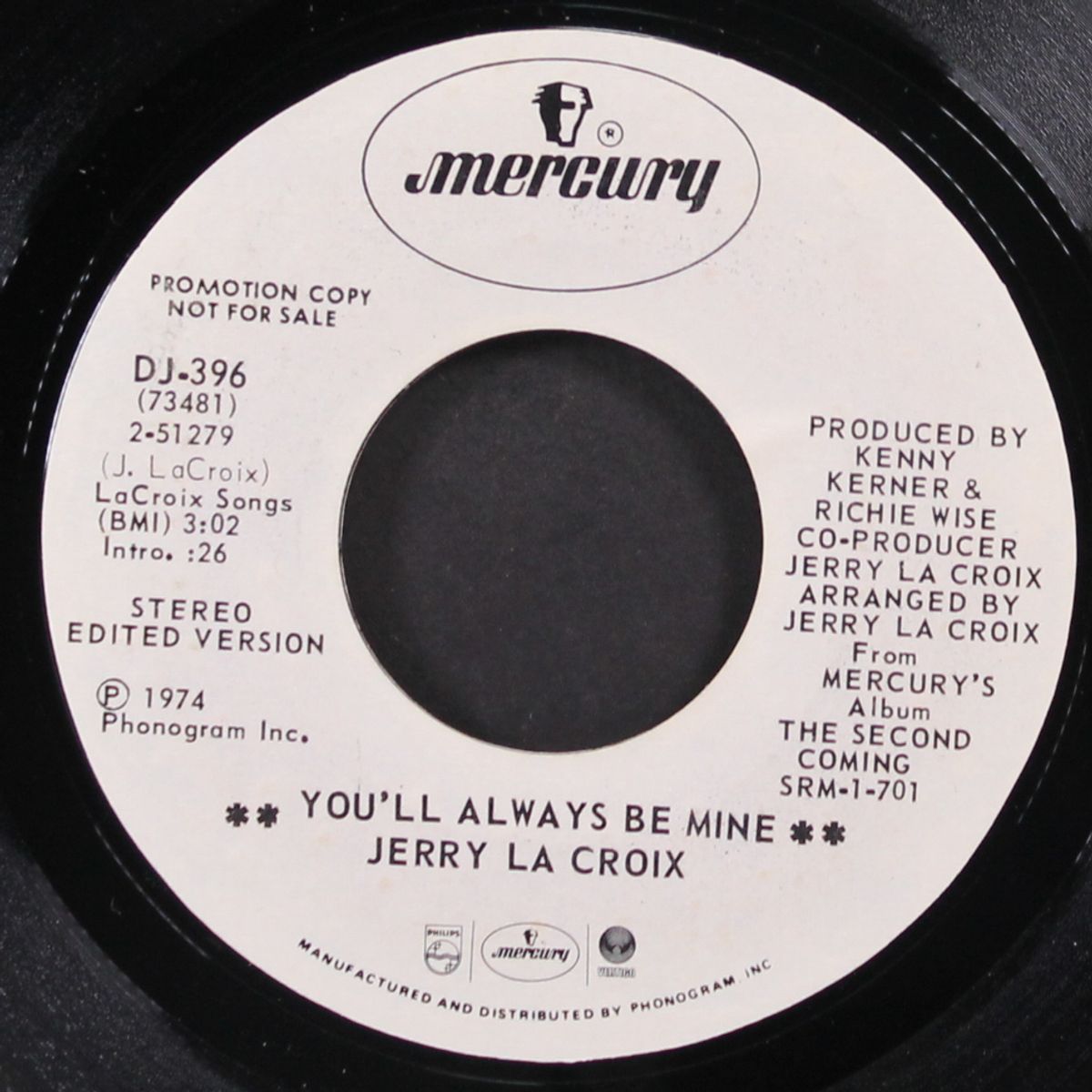 you'll always be mine / same by JERRY LA CROIX