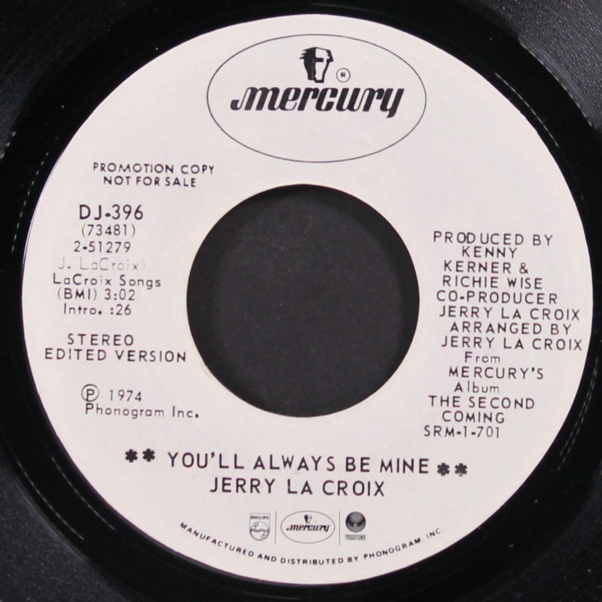 you'll always be mine / same by JERRY LA CROIX