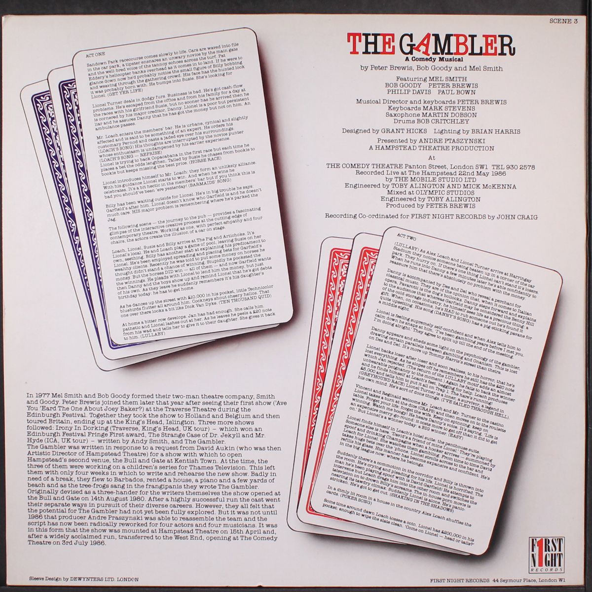 the gambler by ORIGINAL LONDON CAST