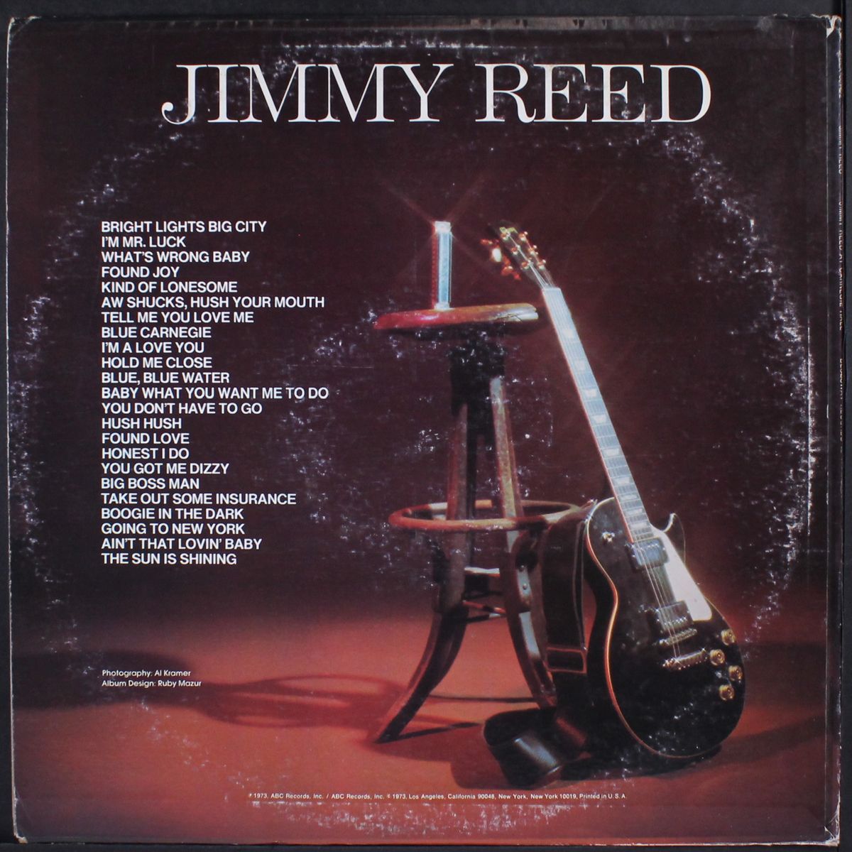 at carnegie hall by JIMMY REED