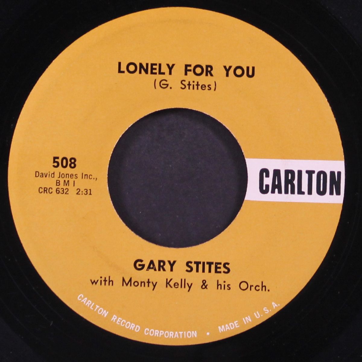 lonely for you / shine that ring by GARY STITES