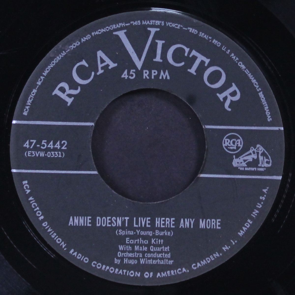 annie doesn't live here anymore by EARTHA KITT