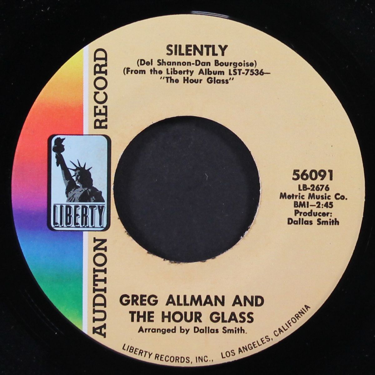 i've been trying / silently by GREG ALLMAN & HOUR GLASS