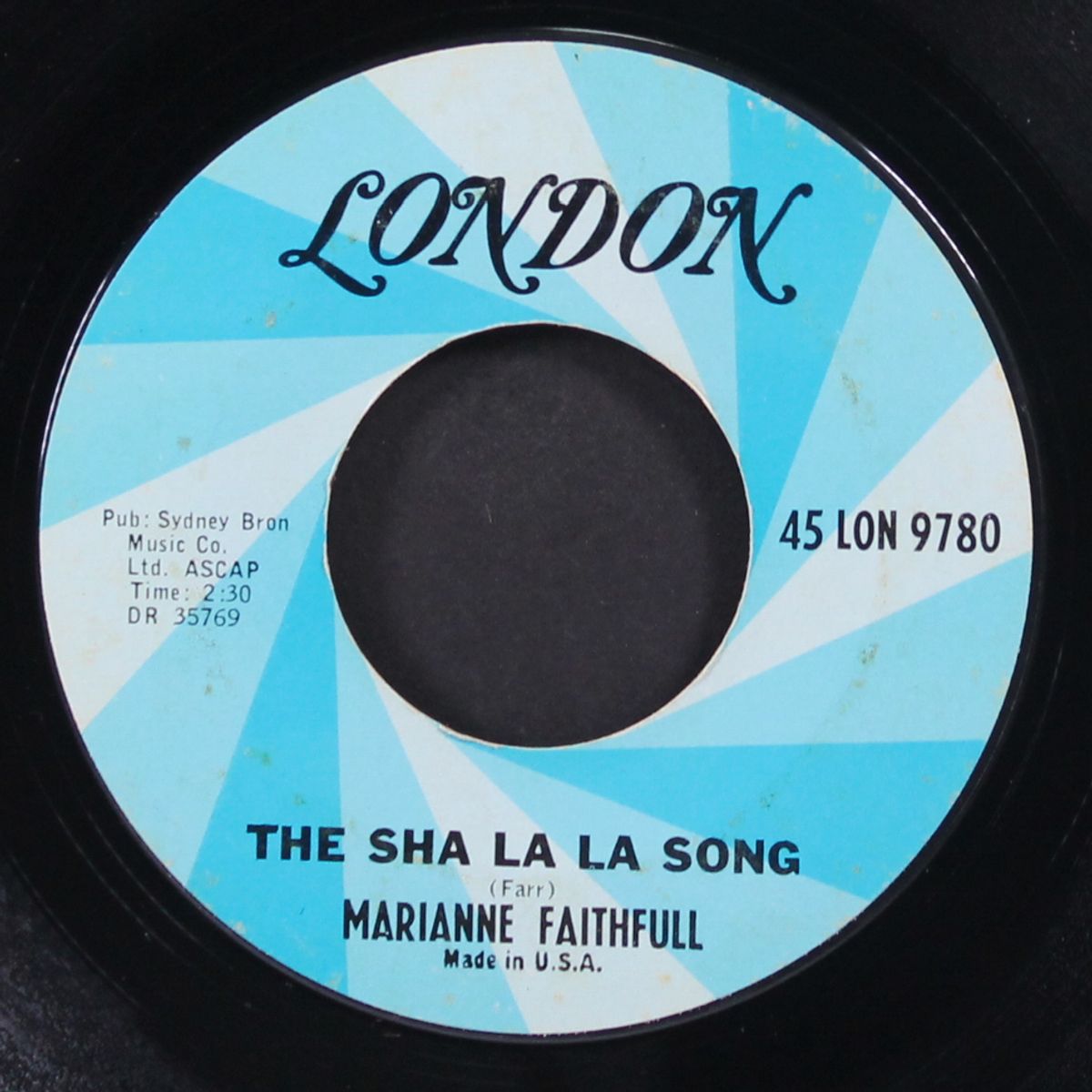summer nights / the sha la la song by MARIANNE FAITHFULL