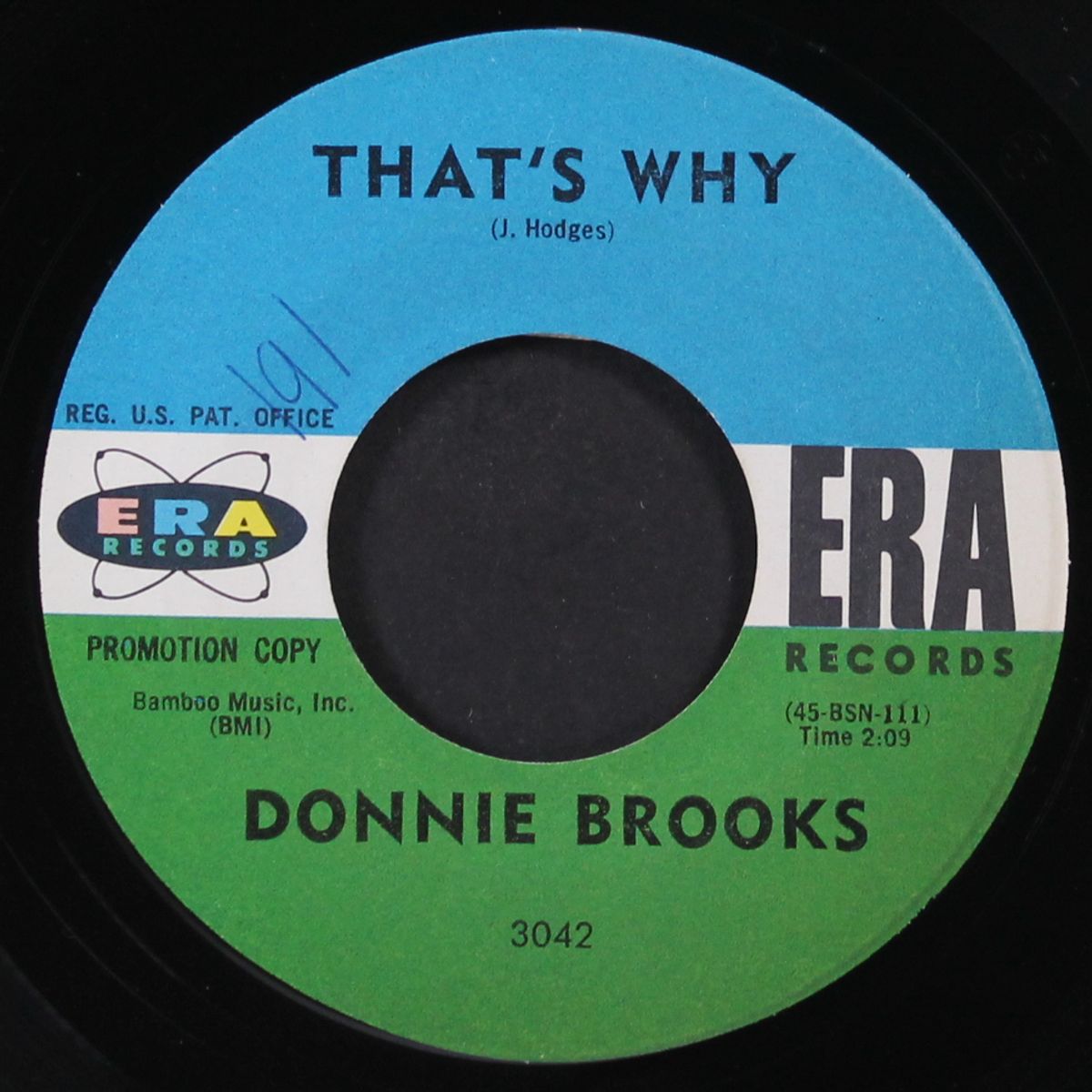 memphis / that's why by DONNIE BROOKS