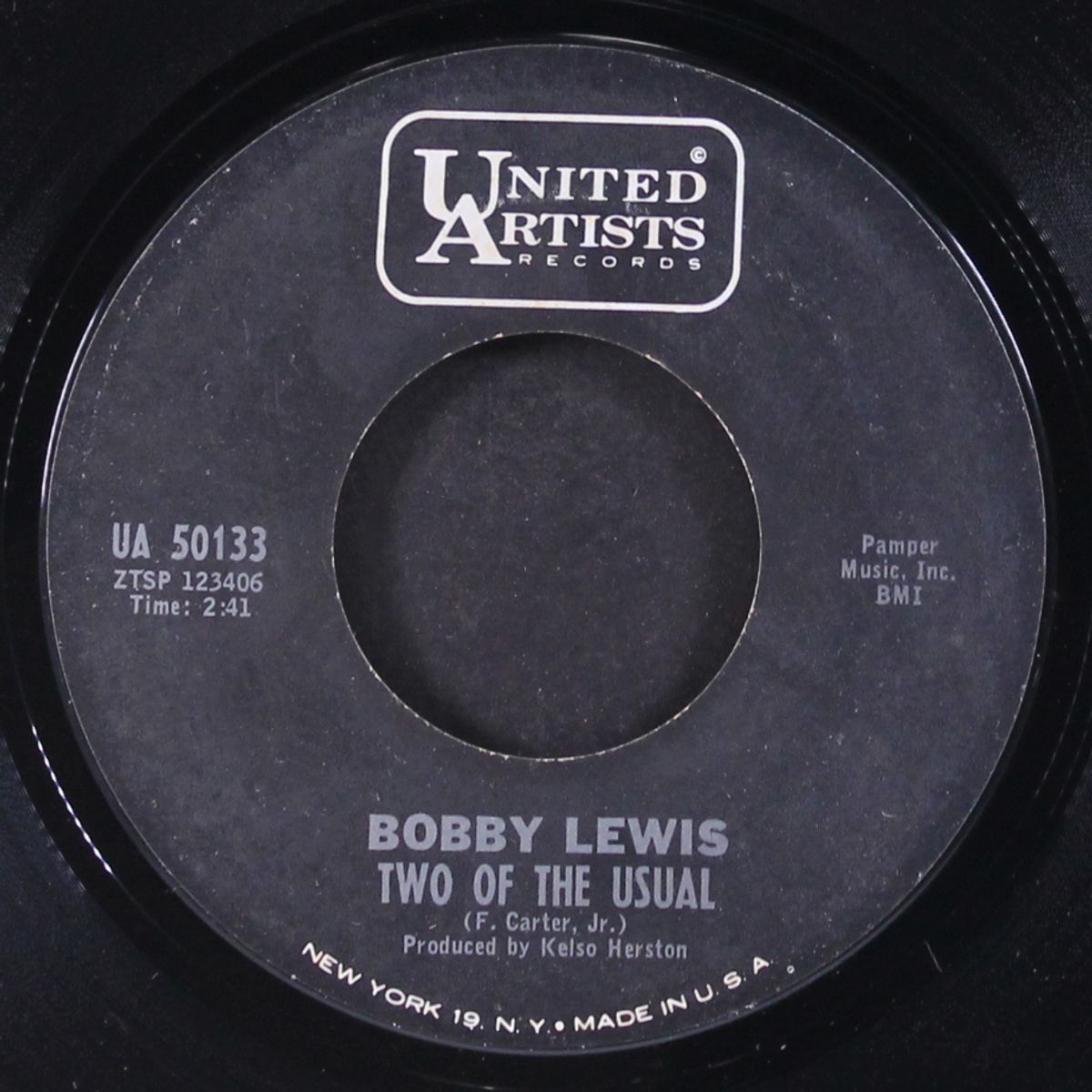 your b.a.b.y. baby don't love you / two of the usual by BOBBY LEWIS