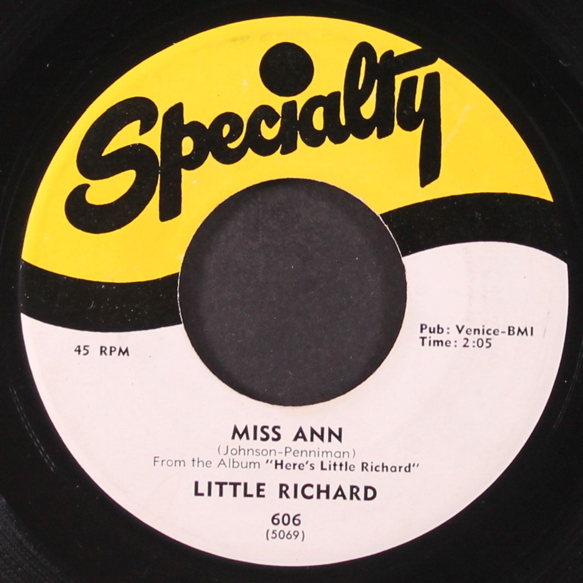 jenny, jenny / miss ann by LITTLE RICHARD