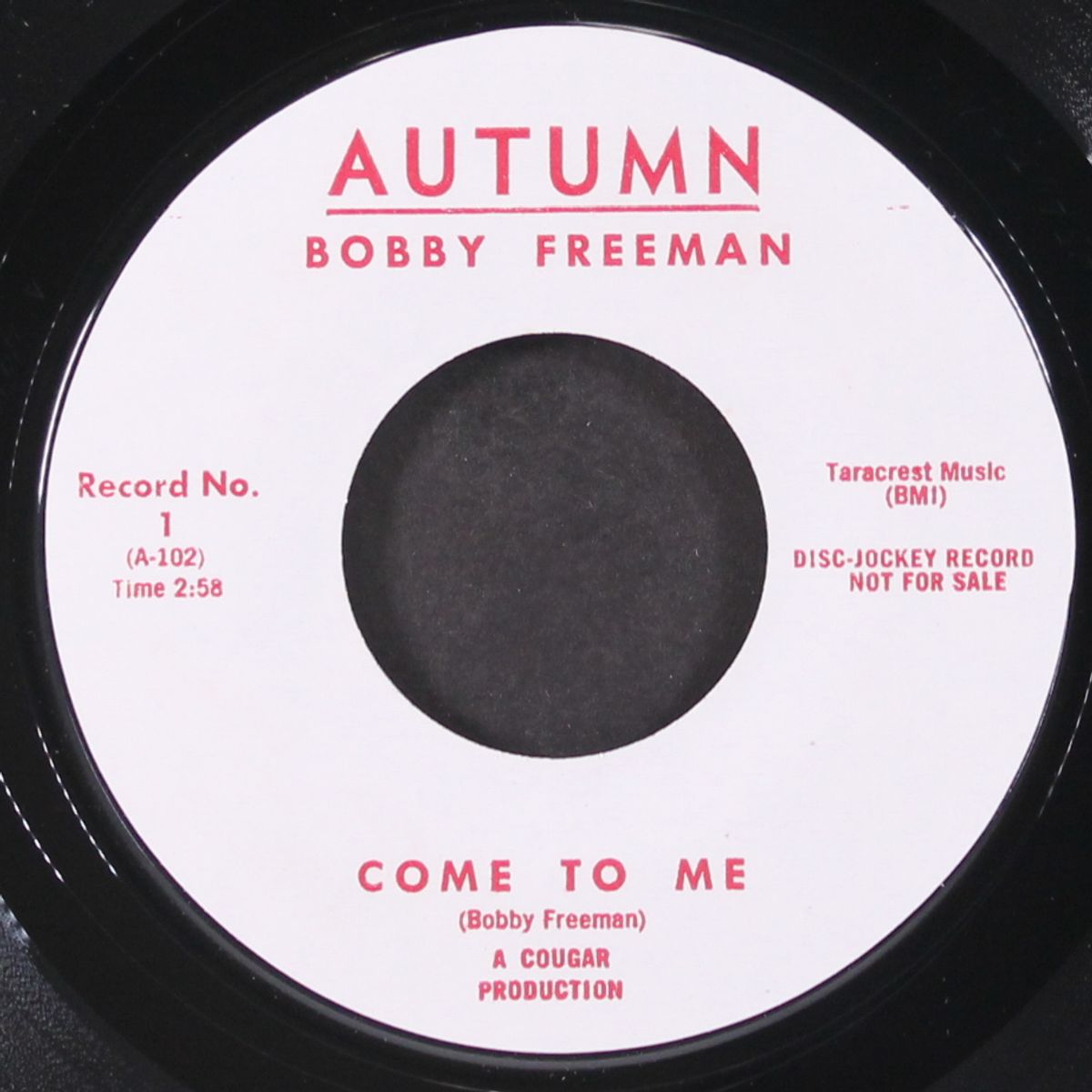 let's surf again / come to me by BOBBY FREEMAN