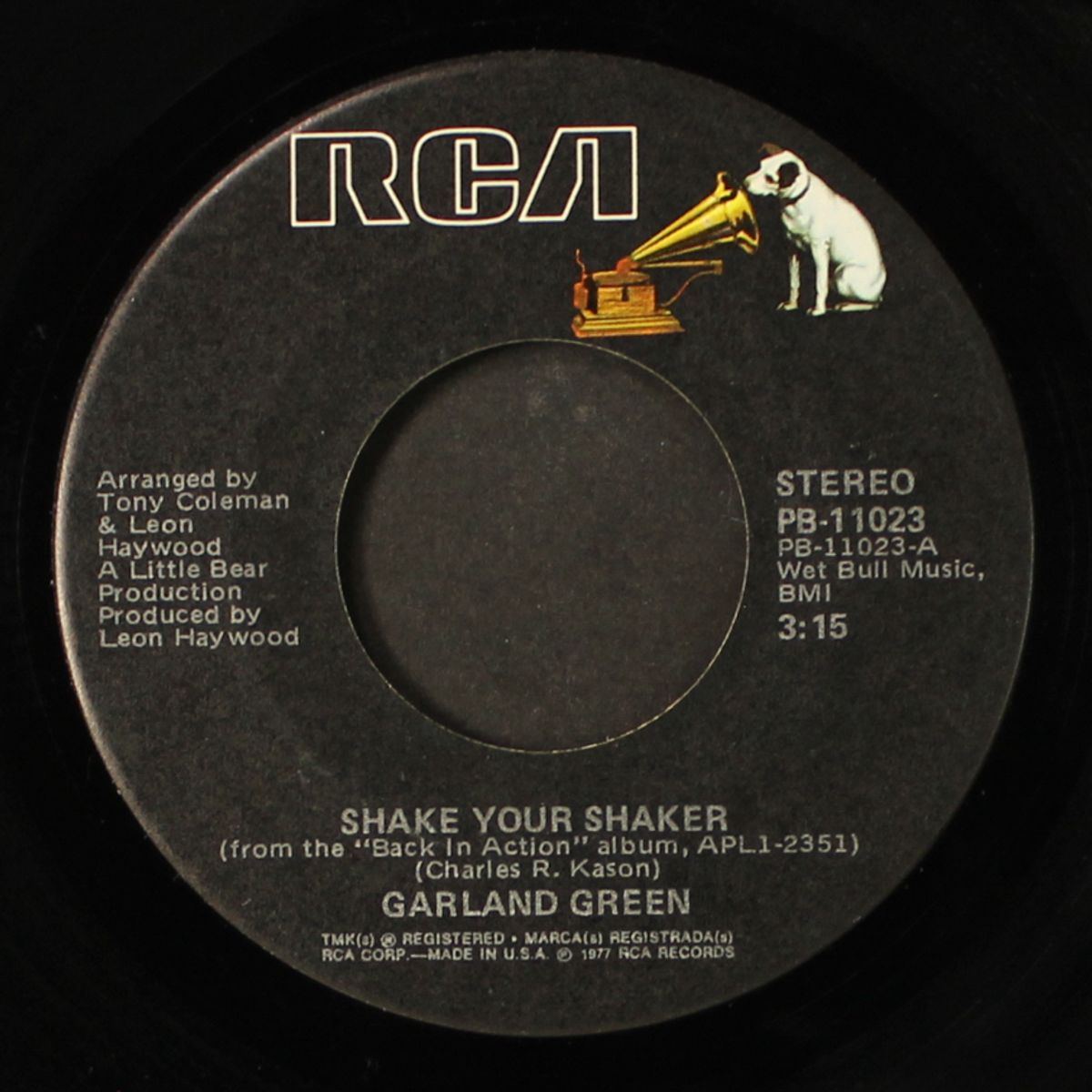 shake your shaker / lovin' you baby by GARLAND GREEN