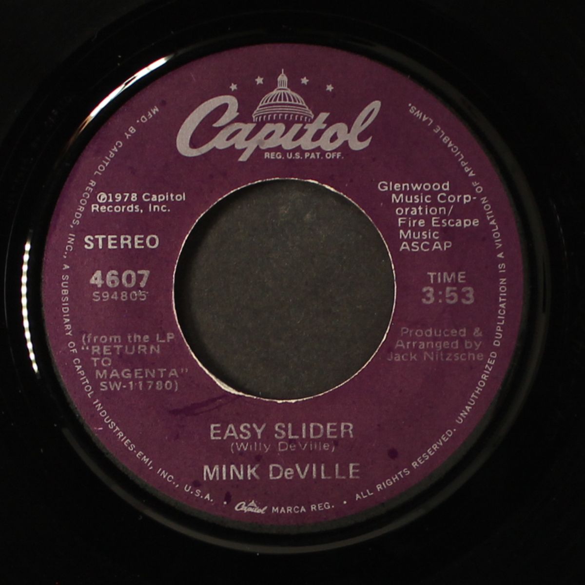 guardian angel / easy slider by MINK DEVILLE