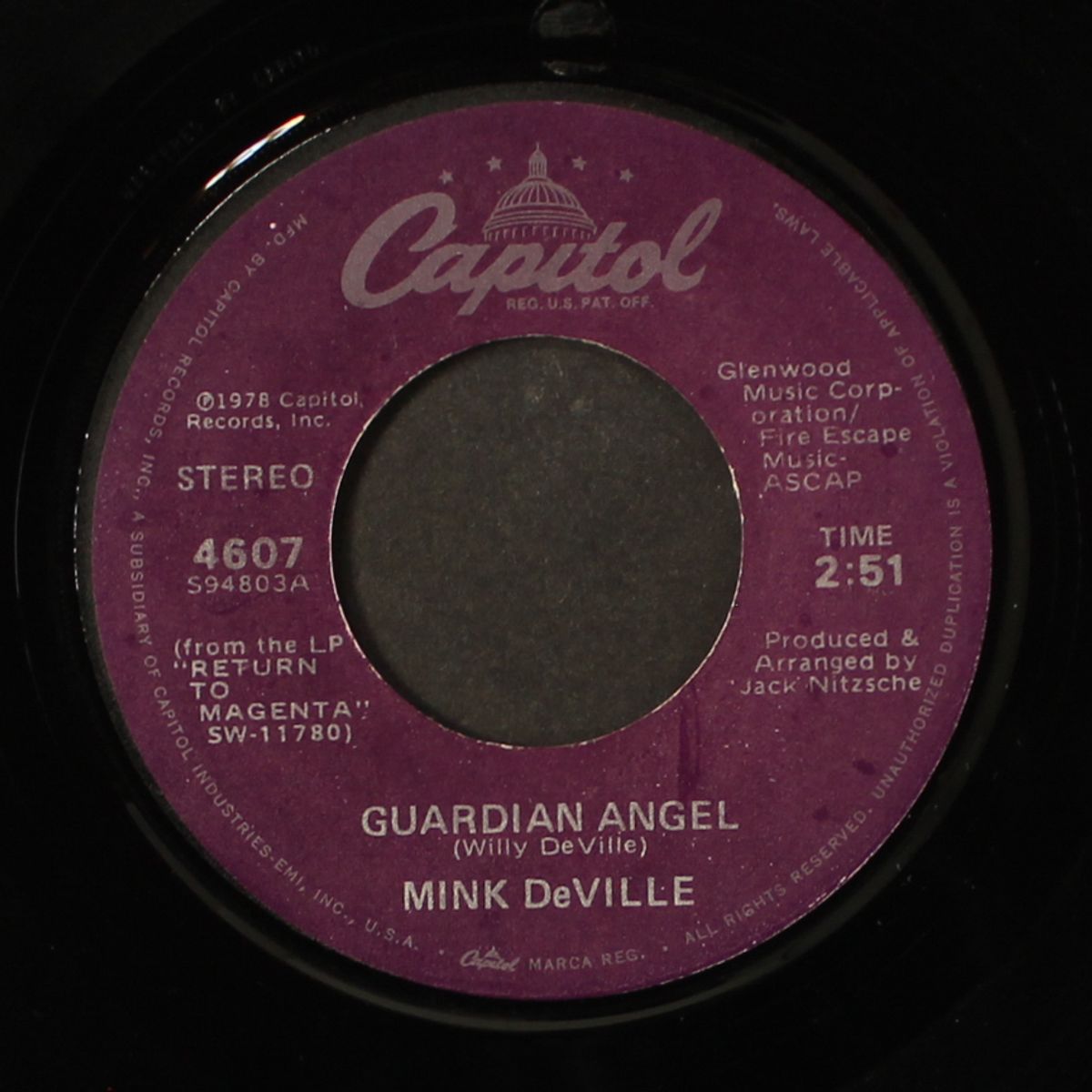 guardian angel / easy slider by MINK DEVILLE