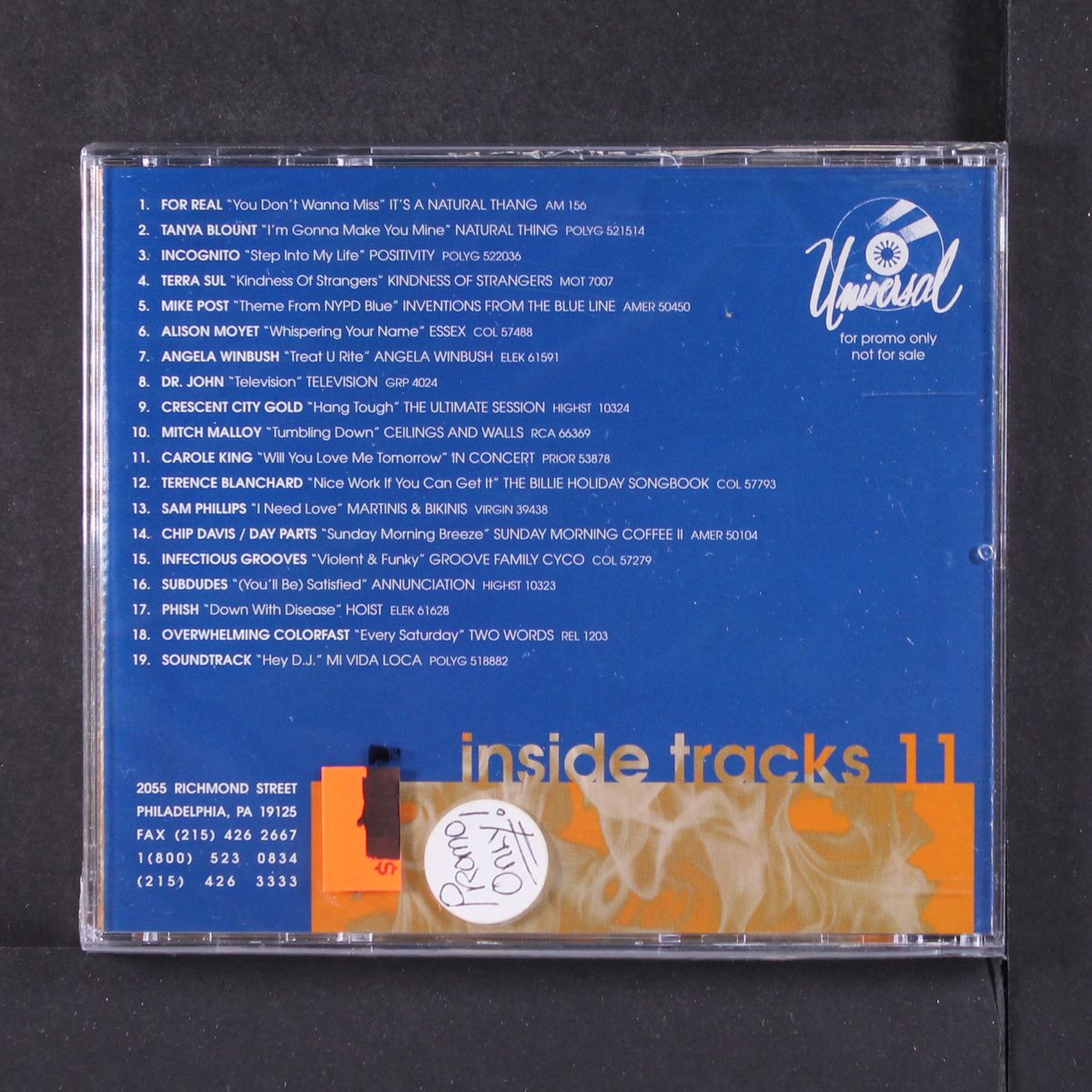 universal inside tracks 11 by VARIOUS