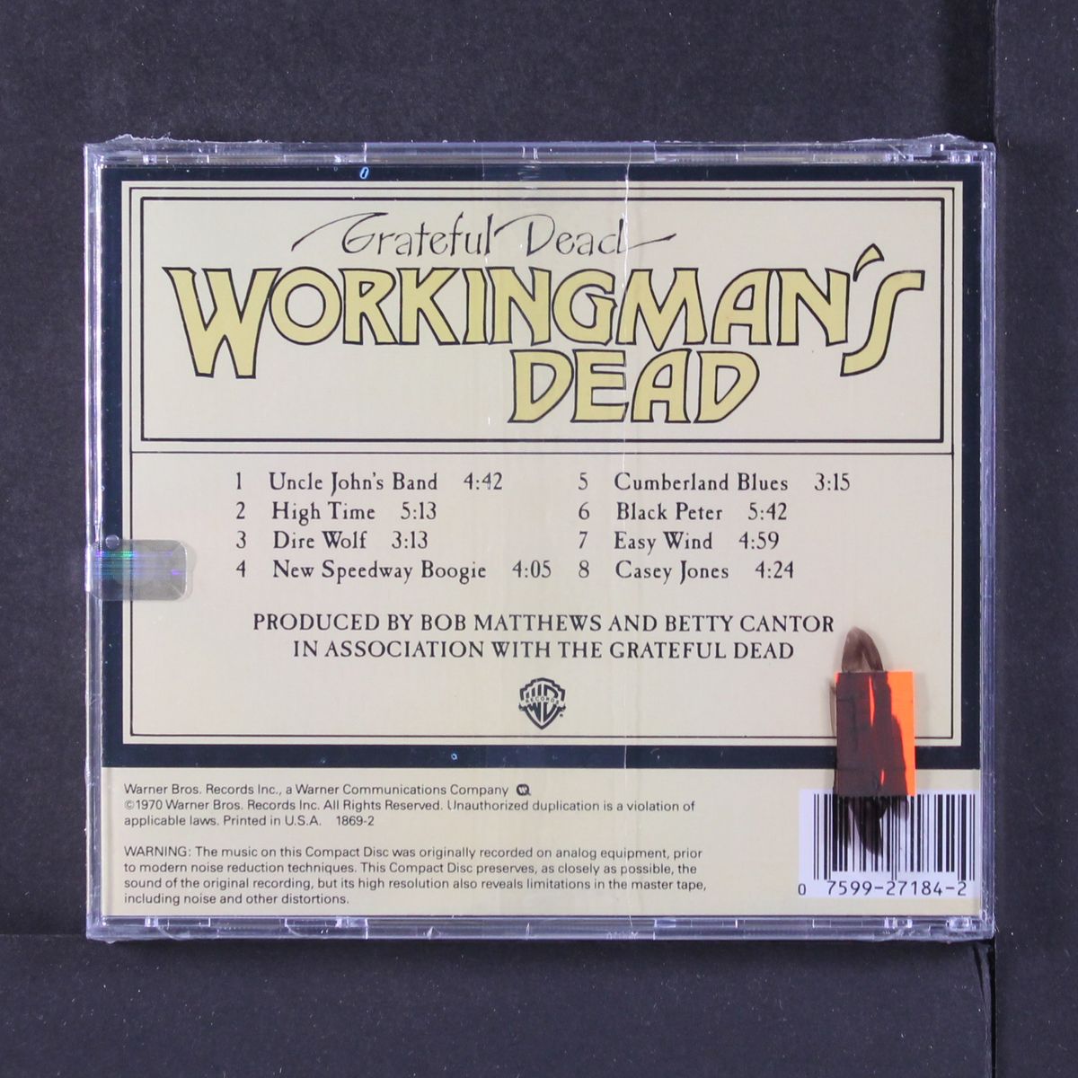 workingman's dead by GRATEFUL DEAD