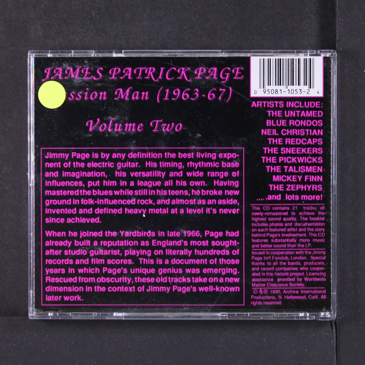 session man vol. 2 by JIMMY PAGE
