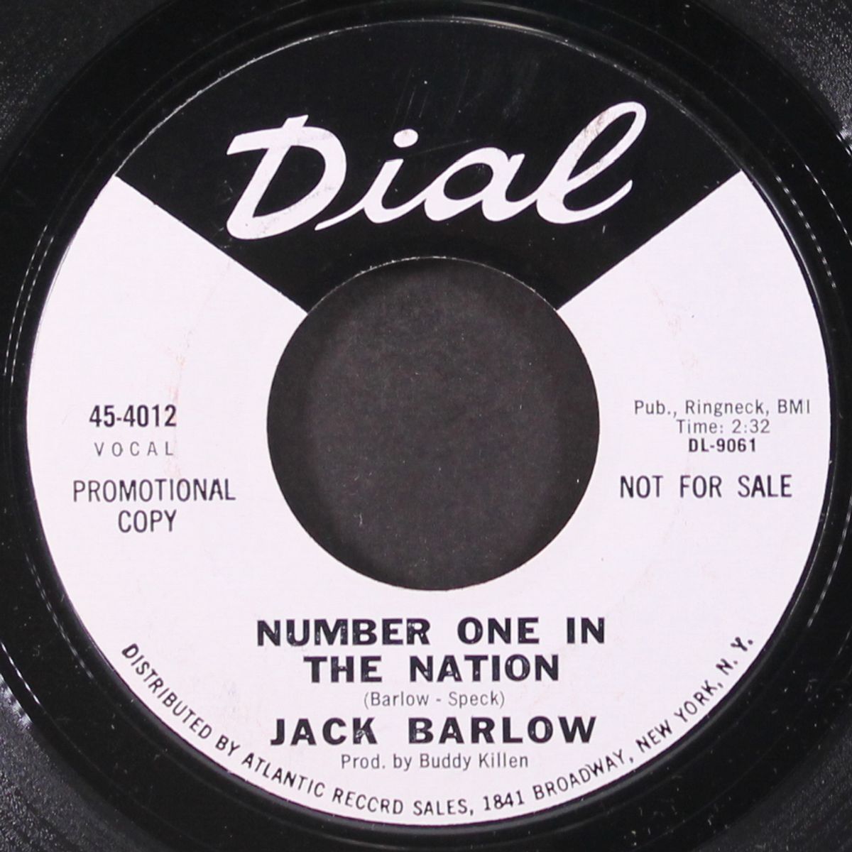 i love country music / number one in the nation by JACK BARLOW
