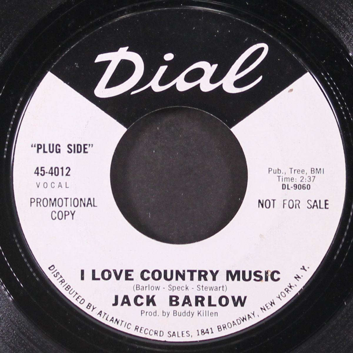 i love country music / number one in the nation by JACK BARLOW