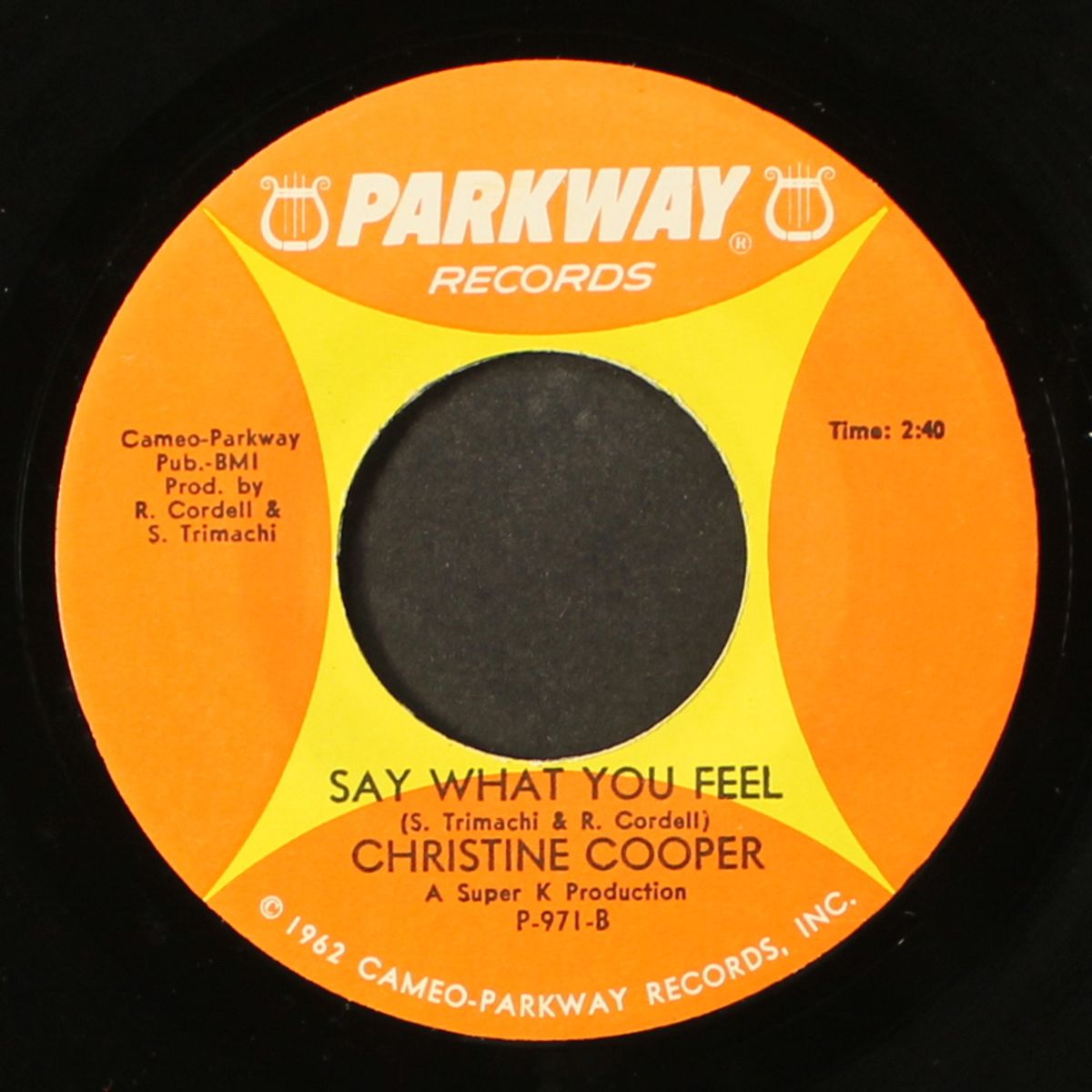 s.o.s. / say what you feel by CHRISTINE COOPER