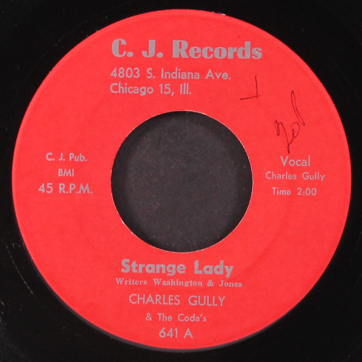 hey little baby / strange lady by CHARLES GULLY & CODA'S