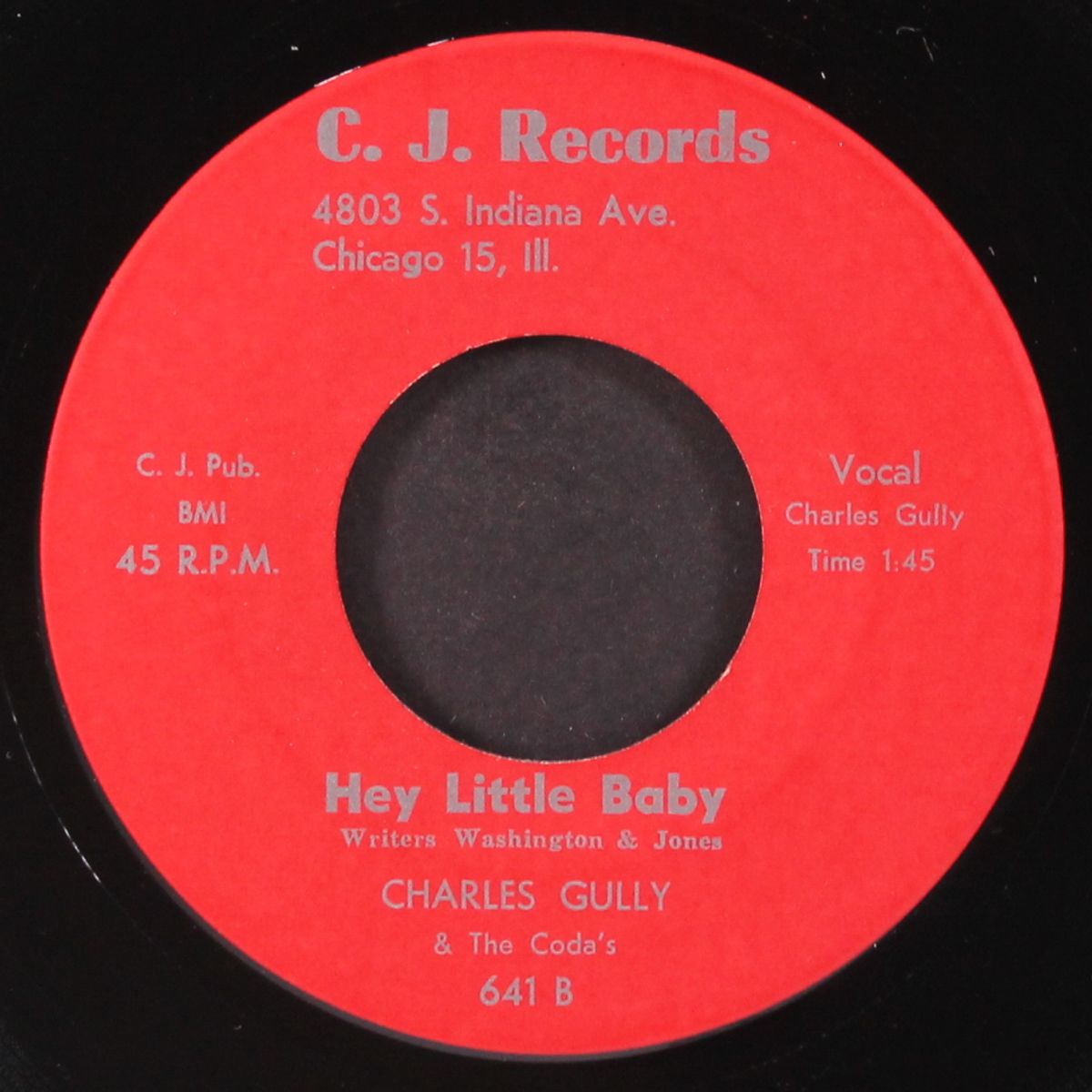 hey little baby / strange lady by CHARLES GULLY & CODA'S