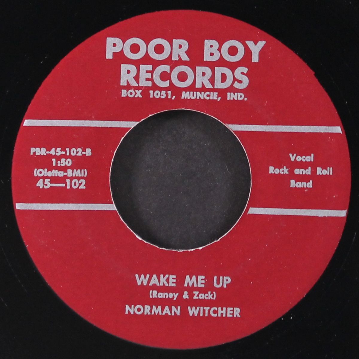 wake me up / cheryl baby by NORMAN WITCHER / MEL MCGONNIGLE