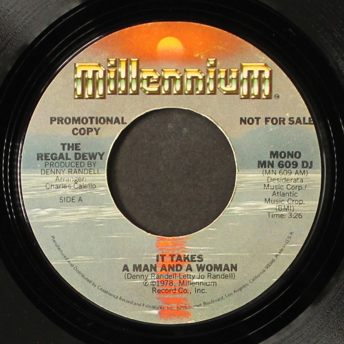 it takes a man and a woman / mono by REGAL DEWY