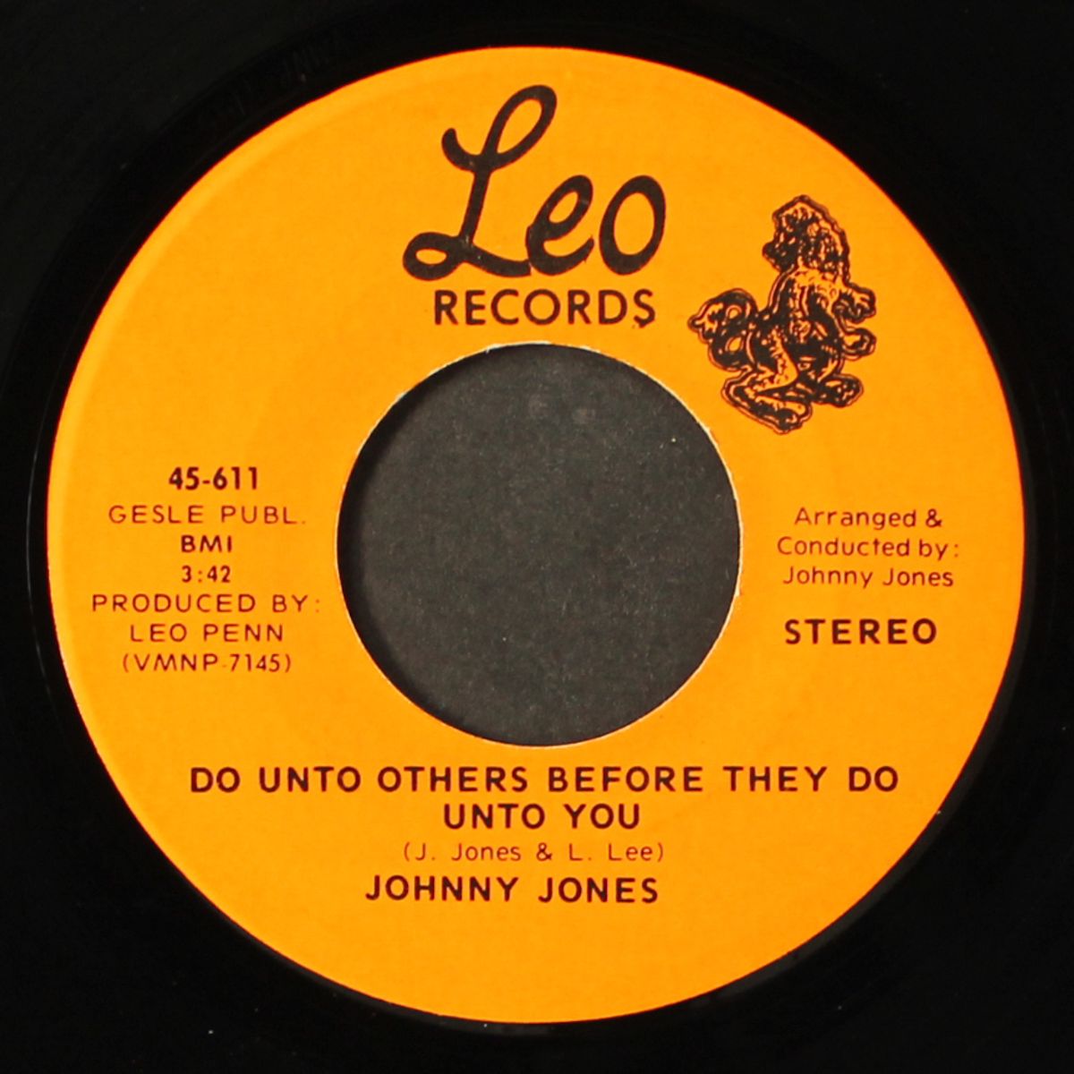 do unto others before they do unto you / he was the other man in my li by JOHNNY JONES