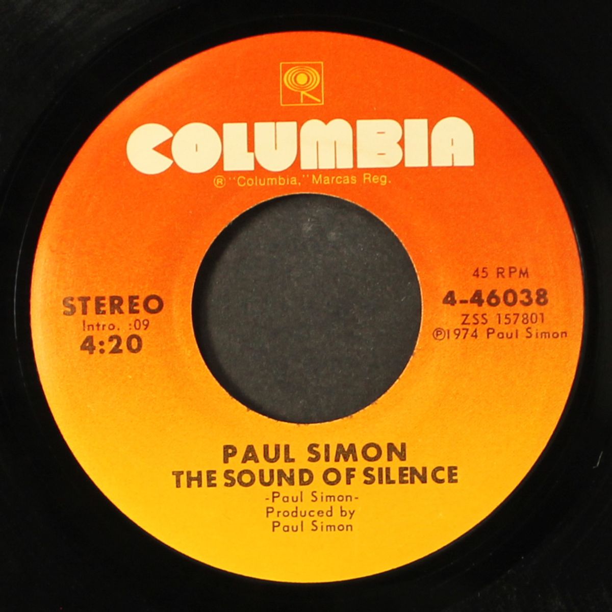 the sound of silence / mother and child reunion by PAUL SIMON