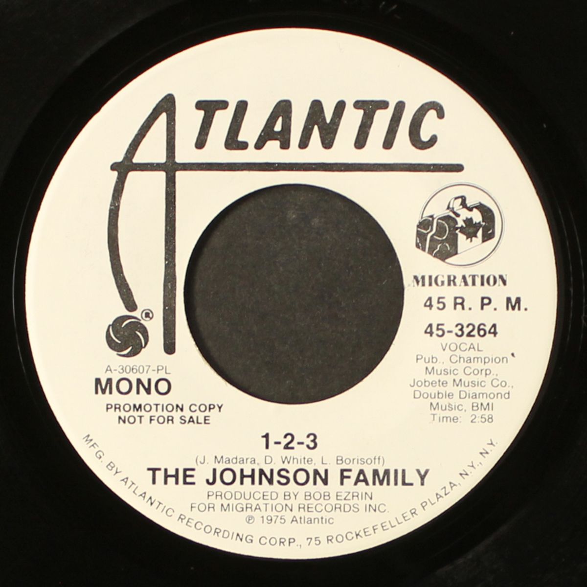 1-2-3 / mono by JOHNSON FAMILY