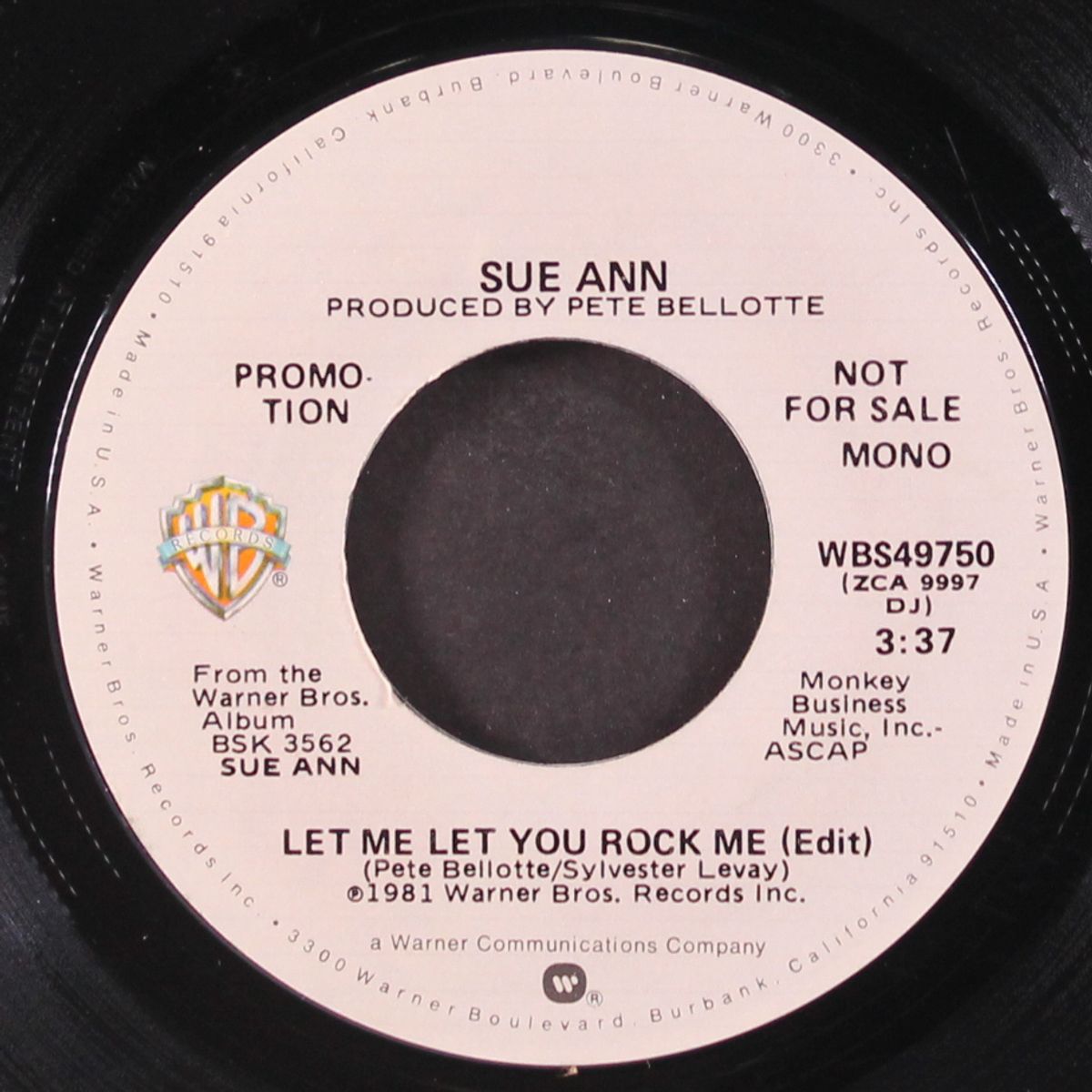 let me let you rock me (edit) / mono by SUE ANN