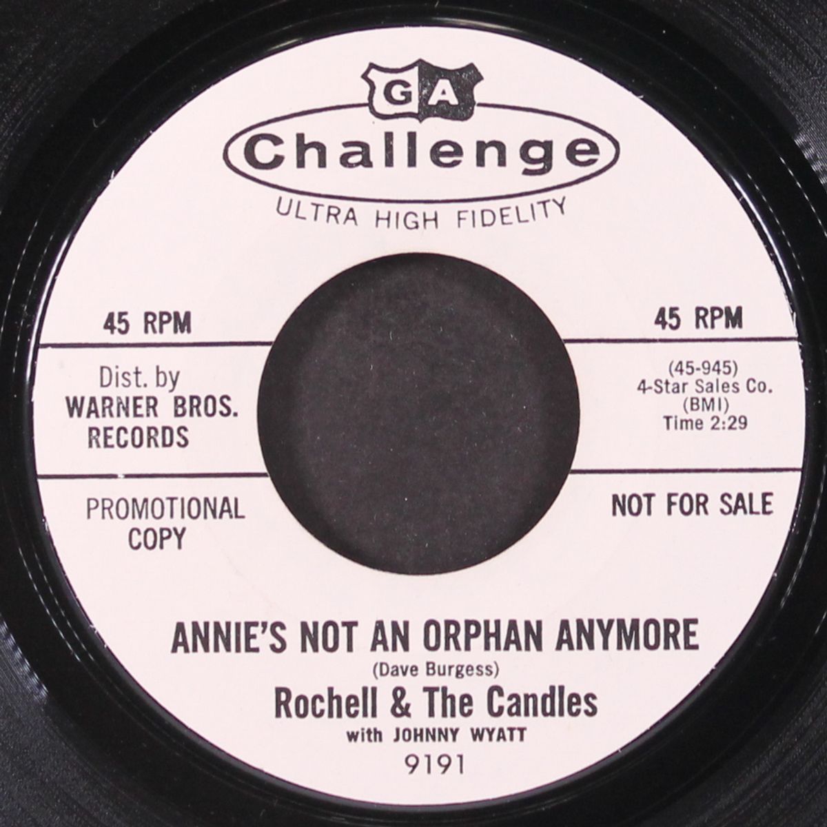 let's run away and get married / annie's not an orphan anymore by ROCHELL & CANDLES