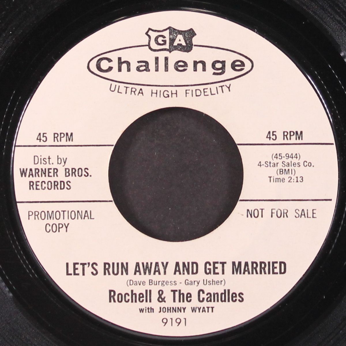 let's run away and get married / annie's not an orphan anymore by ROCHELL & CANDLES
