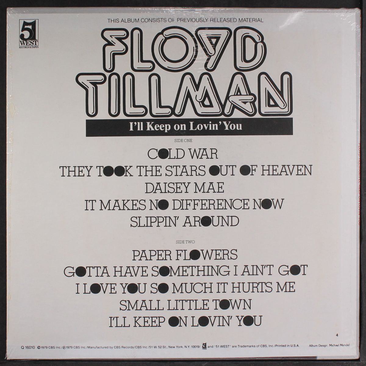 i'll keep on lovin' you by FLOYD TILLMAN